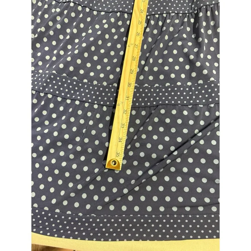 Michael Kors Women’s Blue And White Polka Dot Dress Size Small F58